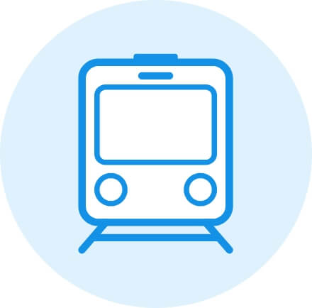 電車のイラスト